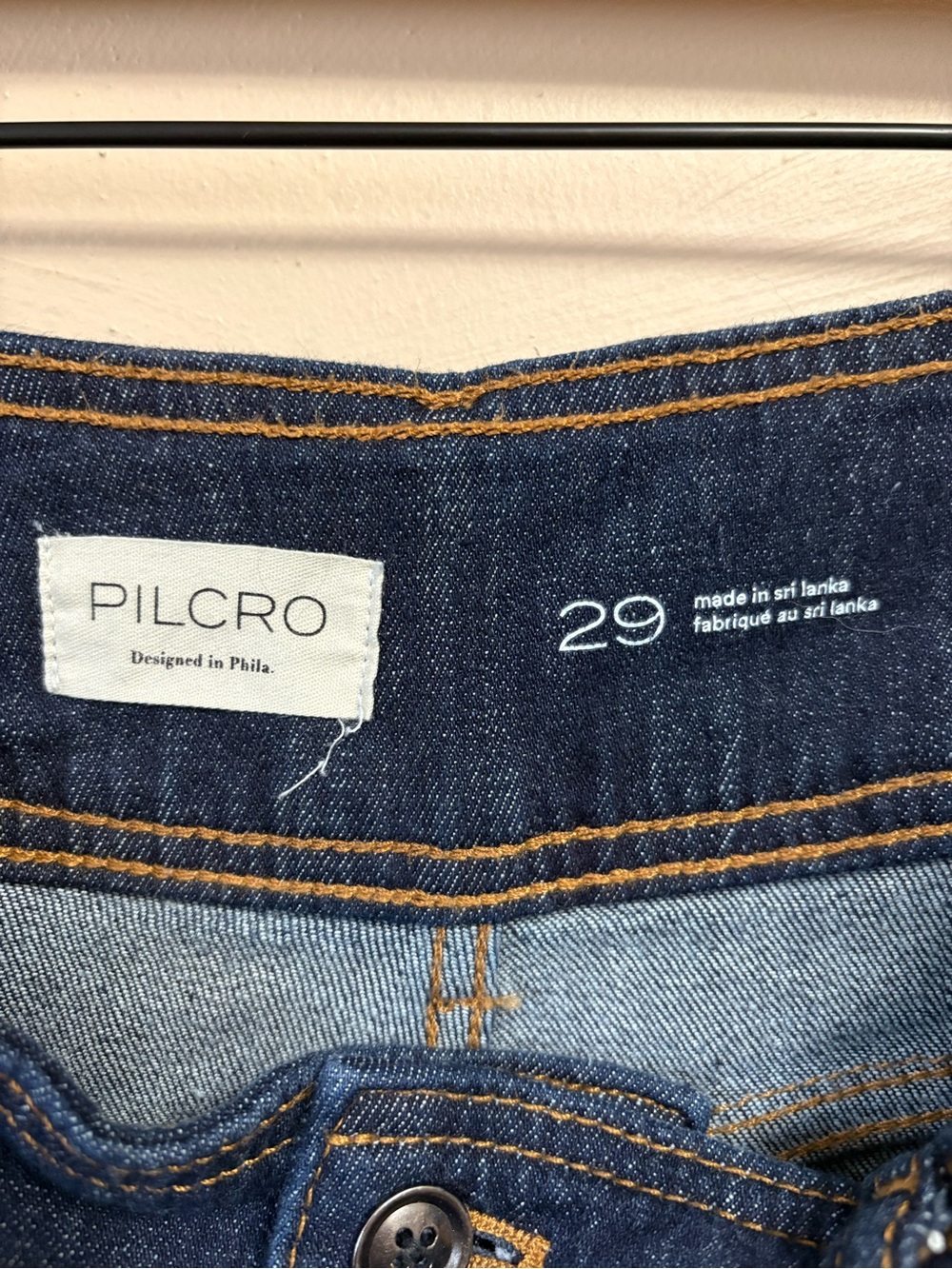 Anthropologie Pilcro Dramazzo Ultra Wide-Leg Jeans Blue Size 29 - Picture 14 of 16